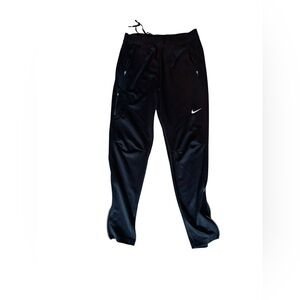 Nike Dri-FIT Black Joggers Athletic Pants Size Medium